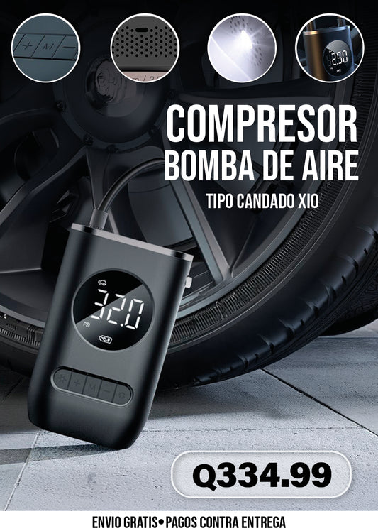 COMPRESOR BOMBA DE AIRE TIPO CANDADO XIO