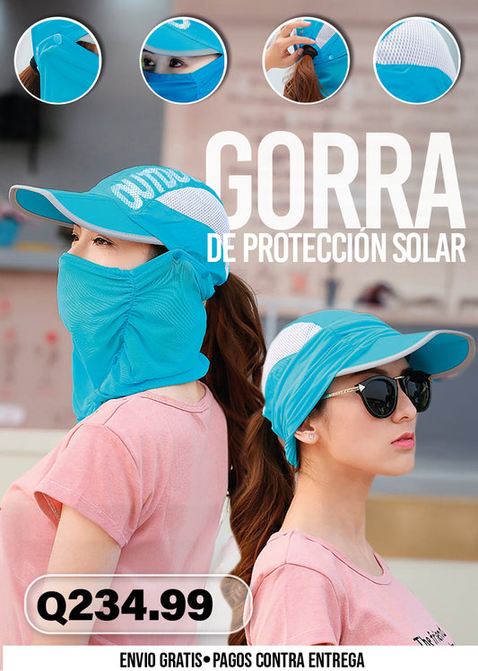 GORRA DE PROTECCIÓN SOLAR INTEGRAL OUTDOOR