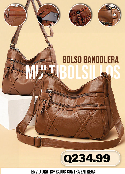 BOLSO BANDOLERA MULTIBOLSILLOS