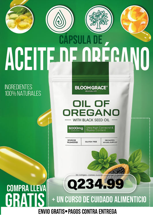 CÁPSULA DE ACEITE DE ORÉGANO