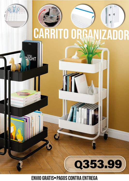 CARRITO ORGANIZADOR 3 NIVELES