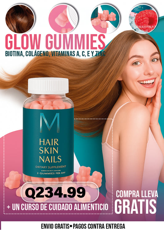GOMAS DE BIOTINA Y COLAGENO