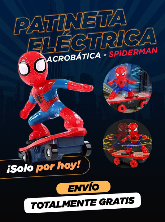 PATINETA ELÉCTRICA SPIDERMAN