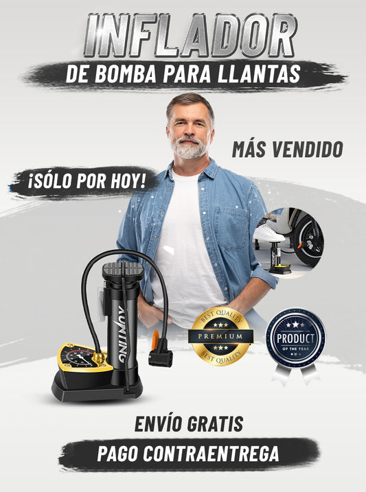 INFLADOR DE BOMBA LLANTAS
