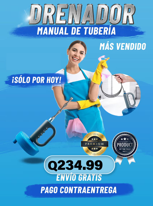 DRENADOR MANUAL DE TUBERÍA