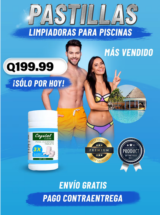 PASTILLAS PARA LIMPIAR PISCINA
