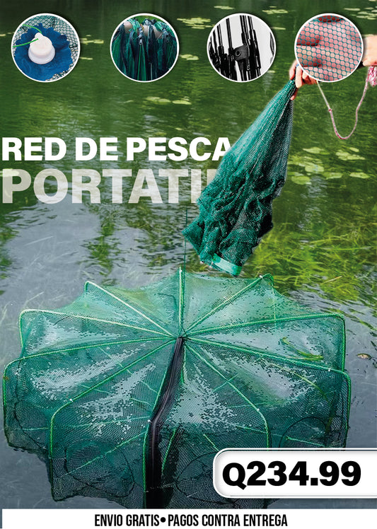 RED DE PESCA PORTATIL