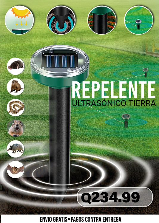 REPELENTE ULTRASÓNICO TIERRA